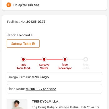 MNG Kargo Ürün İadesinde Kargonun İçinde Ürünün Çıkmaması