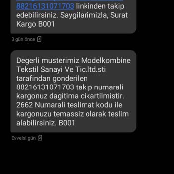 Sürat Kargo Dağıtımı Düzgün Yapmıyor