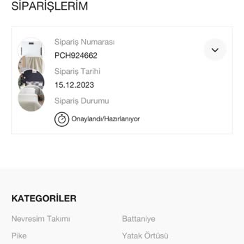 Pierre Cardin Home Müşteri Hizmetlerine Bağlanamaması Ürünler Gelmedi