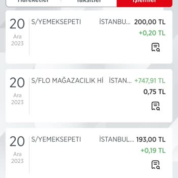 Yemeksepeti Kartımdan İzinsiz İşlem Şoku!