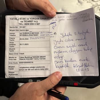 Yataş Bozuk Ürün Değiştirmiyor