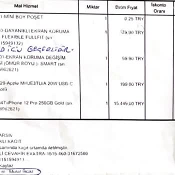 Teknosa Cep Telefonu Ekran Koruyucusu Garanti Süreci Mağduriyeti
