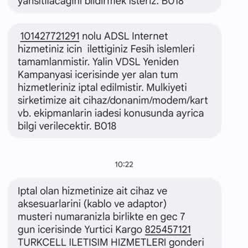 Turkcell Superonline Modem İadesi