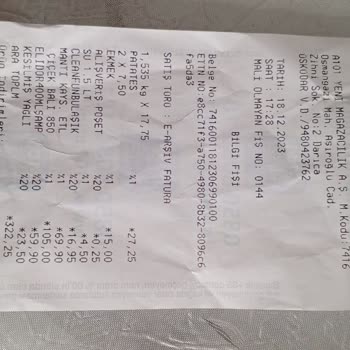 A101 Paket İçerisinde Metal Parçası Çıktı.