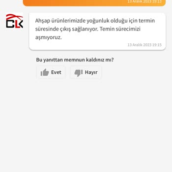 CLK Tekstil Dekorasyon CLK Tekstil Sandalyeleri Teslim Etmedi!
