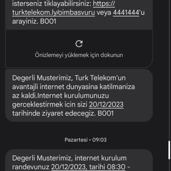 Türk Telekom Randevu Tarihlerine Uymuyor