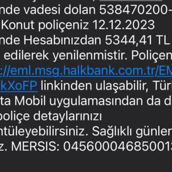 Türkiye Sigorta İznim Dışında Talebim Olmadan Sigorta Poliçemi Yapmış