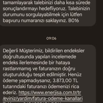 Enerjisa Toroslar Elektrik Dağıtım Fatura İtirazı
