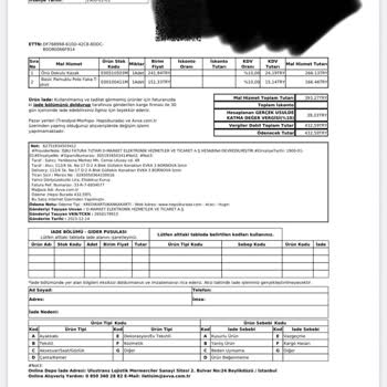 Avva Yanlış Ürün Gönderip Beni Zarara Uğrattı