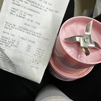 A101 Ürün Kullanılmış Çıktı