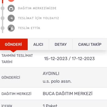 KARGOMsende Zamanında Teslim Edilmeyen Ve Kaybedilen Kargo Paketim