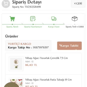 Bernardo Eksik Ürün Teslimatı