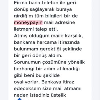 Param MoneyPay Cüzdan/bilgim Dışında Kartımdan Çekiler Tutar