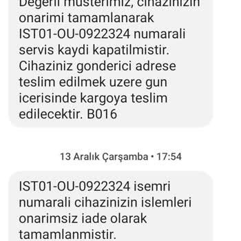 Ouno Servis Garantili Xiaomi 1000 TL'lik Saate 3240 TL Ücret İstiyor