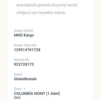 Shopier Global Brand Firmasının Eksik Ürün Gönderimi