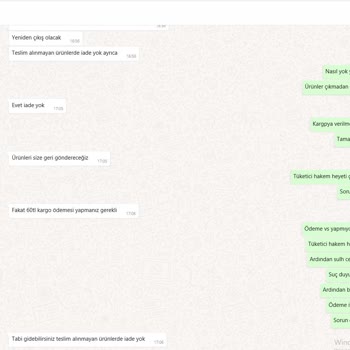 Outfit Man Ürünleri İade Alıp Para İadesi Yapmamıştır.