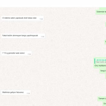 Outfit Man Ürünleri İade Alıp Para İadesi Yapmamıştır.