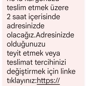 Gelmeyen Kargo, Aras Kargo=Pişmanlık