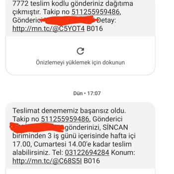 MNG Kargo Kargo Teslimatı Yapılmadı