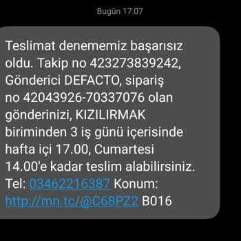 MNG Kargo Kızılırmak Şubesinin İşgüzarlığı