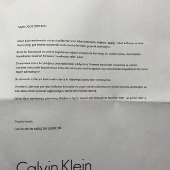 Boyner Mağazacılık İademi Kabul Etmiyor.