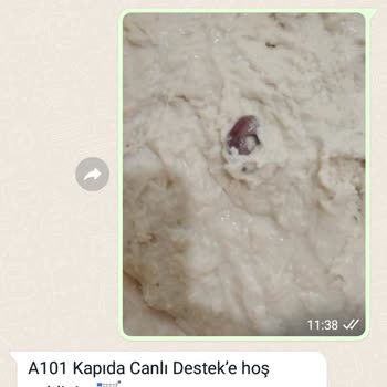 A101 Sattığı Ayıplı Ürünün Arkasında Durmuyor.