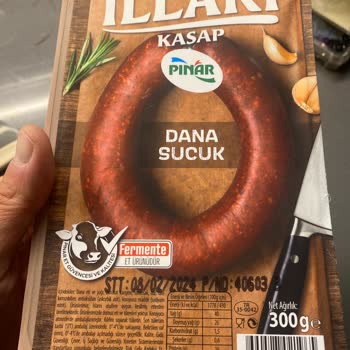 Pınar İletişim Marketten Alınan Sucuk Paketinde Küflenme Problemi