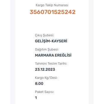 Aras Kargo Kargonun Sokağın Başında Teslim Edilmesi