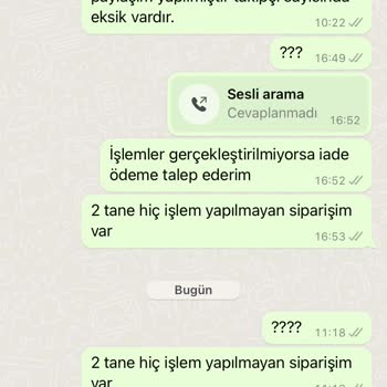 Sosyalmarka.com Siparişimi İşleme Koymadı