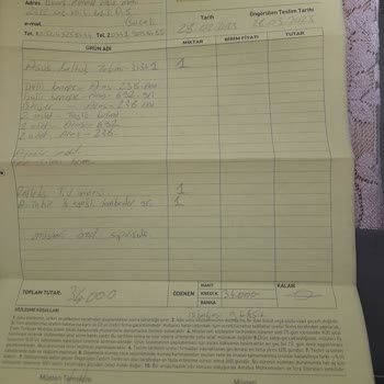 Turkuaz Çeyiz Mobilya Ayıplı Mal Satışı Ve Eksik Teslimat