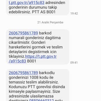 PTT Kargo Zamanında Teslim Edilmeyen Kargo Hakkında