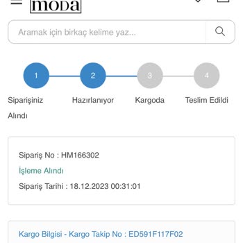 Hepsi Moda Geri Dönüş Ve Sipariş İptali