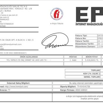 TCL Televizyon Almak Pişmanlıktır Teknik Servis Hatası