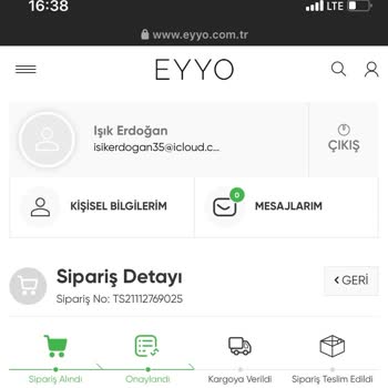 Eyyo Ürünüm Kargolanmadı, İade Bekliyorum!