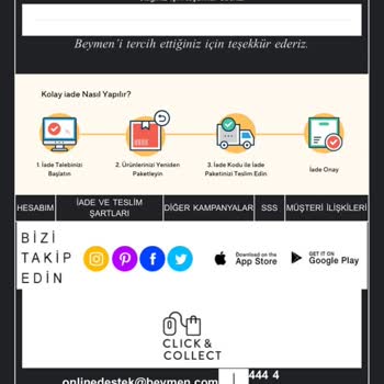 Beymen.com İptal Edilemeyen Ürün