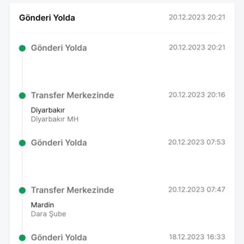 Trendyol Express Geciken Kargo Ve Bilgi Verilmemesi