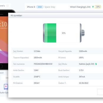EasyCep İphone 8 Pilden Kaynaklı Bildirimlerin Geç Gelmesi