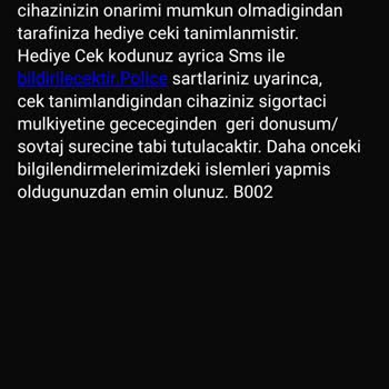 Gulf Sigorta İphone 14 Kamera Kasko Sorunu