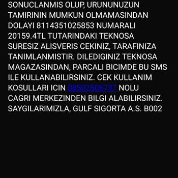 Gulf Sigorta İphone 14 Kamera Kasko Sorunu