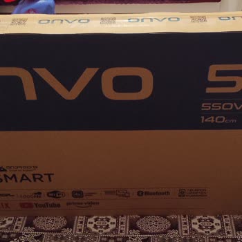 A101 Alınan Onvo Televizyon Ekranın Kırık Çıkması