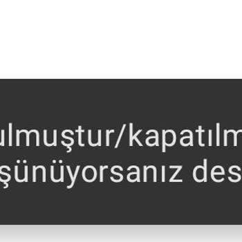 Gardrops Uygulaması Hesabımı Kapattı