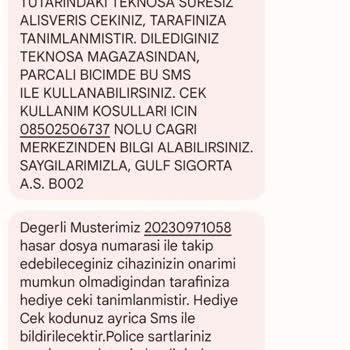 Teknosa - Gulf Sigorta Paranızı Sokağa Atmayın