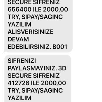 Sipay Garanti Hesabımdan İzinsiz Para Çekildi!