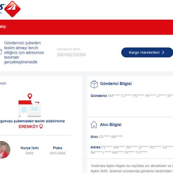 Aras Kargo Teslim Etmeme Şikayeti