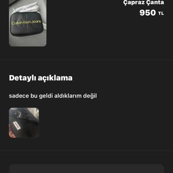 Gardrops'tan Alınan Ürün Yerine Başka Ütün Geldi Kimseye Ulaşamıyorum