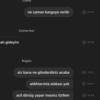 Gardrops'tan Alınan Ürün Yerine Başka Ütün Geldi Kimseye Ulaşamıyorum
