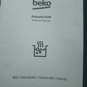 Beko Ankastre Ocak Kapakları Boyası Kalkmış Gibi Lekeler Oluştu