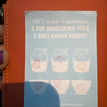 Lu Gelato Hak Ettiğimiz Promosyon Dondurma Verilmedi