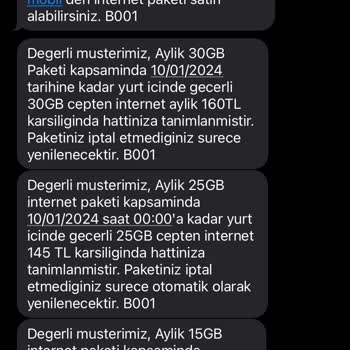 Türk Telekom Mobil Hizmet Yetersizliği