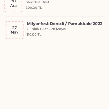 Milyonbilet Olmayan Konserin Biletini Satıyor